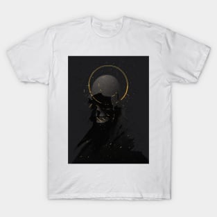 Death Mask Illustration T-Shirt